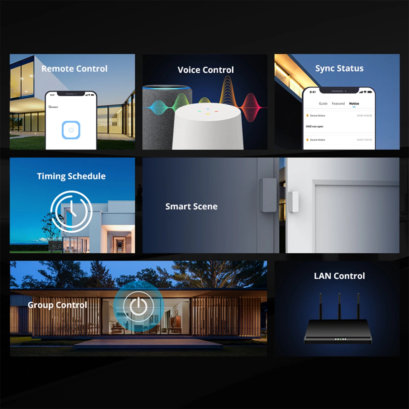 Remote Voice Control Light Switch