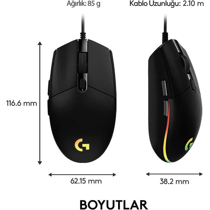 Logitech G102 Gaming Mouse 8000DPI