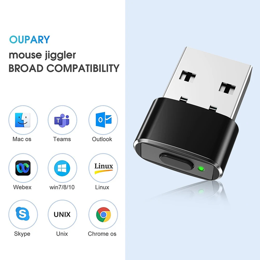 Mouse Jiggler Undetectable USB Mover