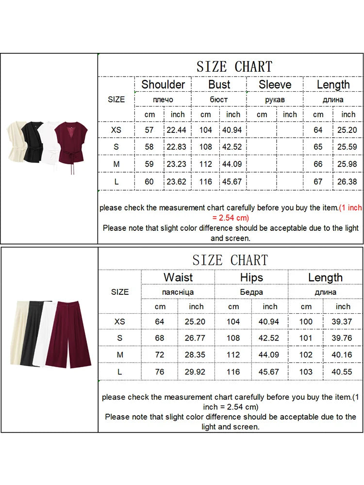 Women's Two Piece Trouser Suit