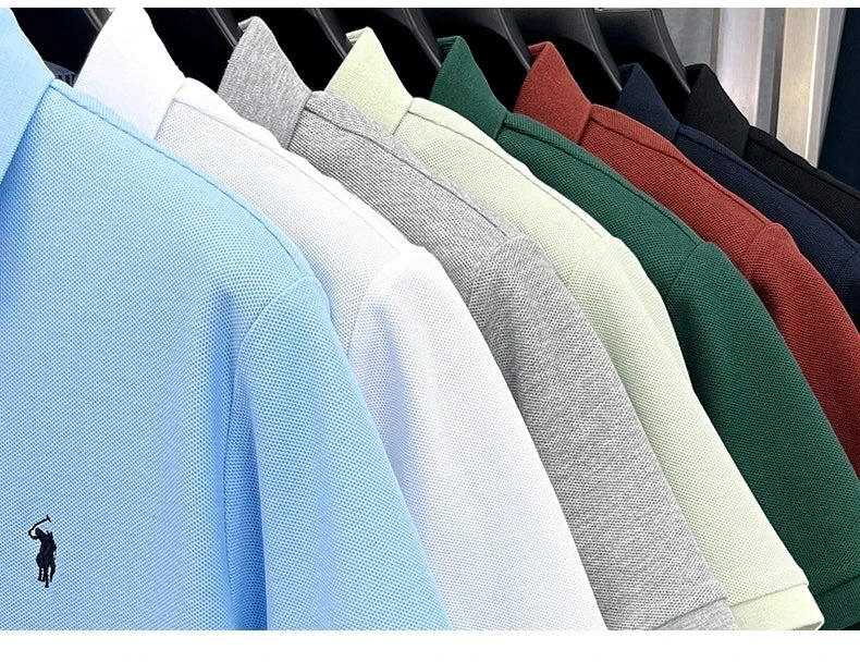 Men's Cotton Polo Shirt Embroidered