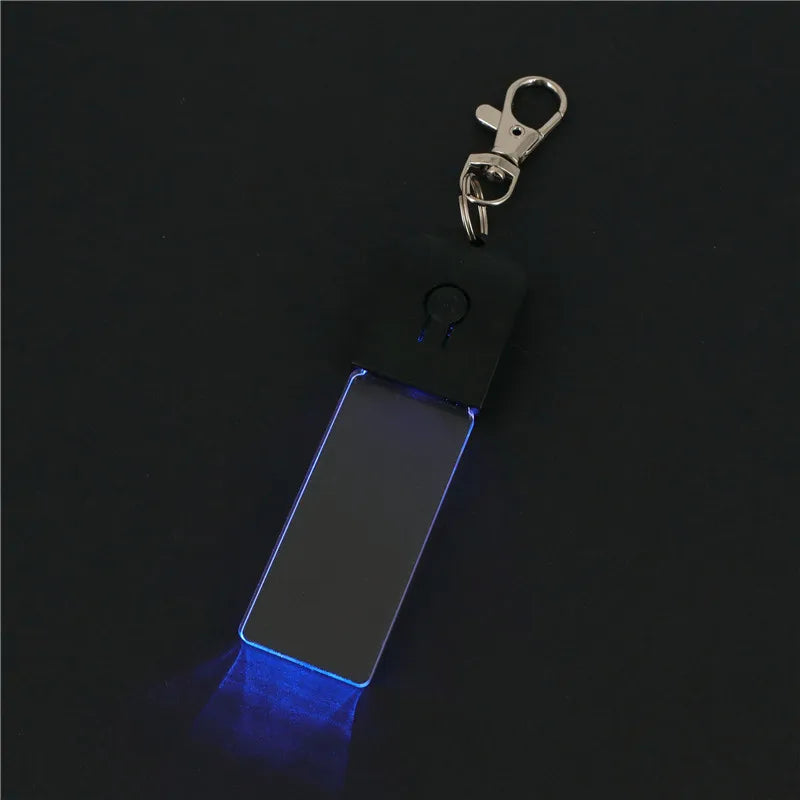 RGB Acrylic LED Keychain