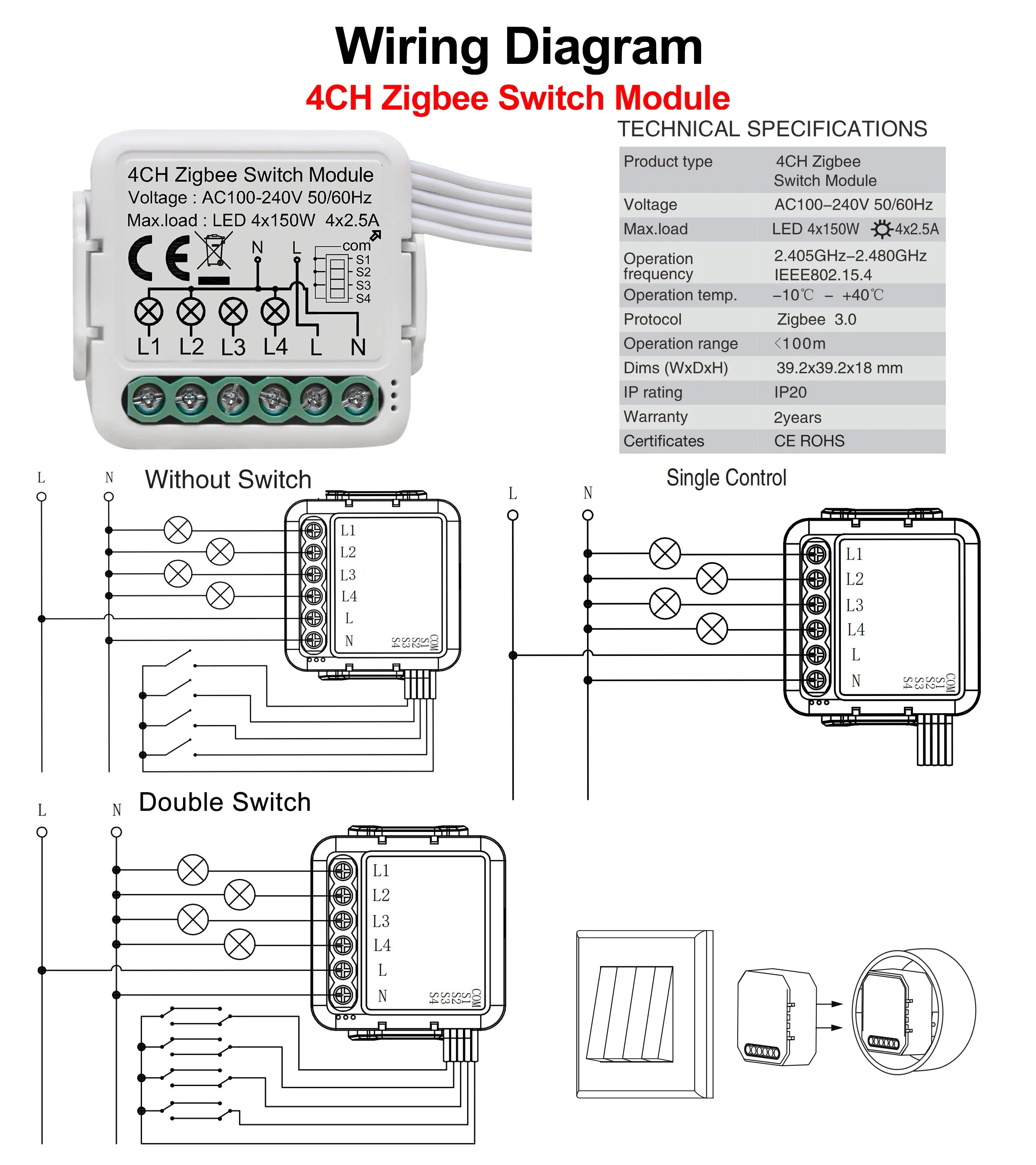 10A Smart Switch Module