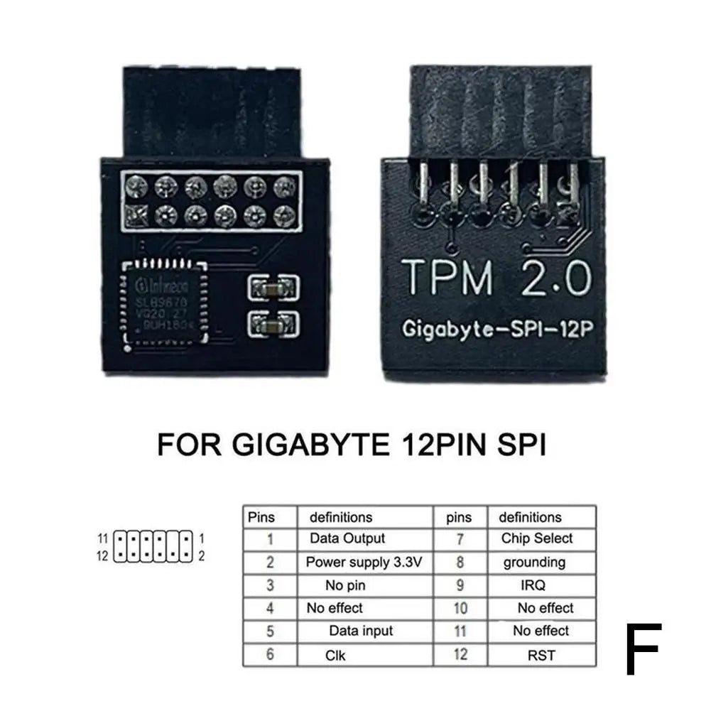 TPM 2.0 Security Module 14Pin