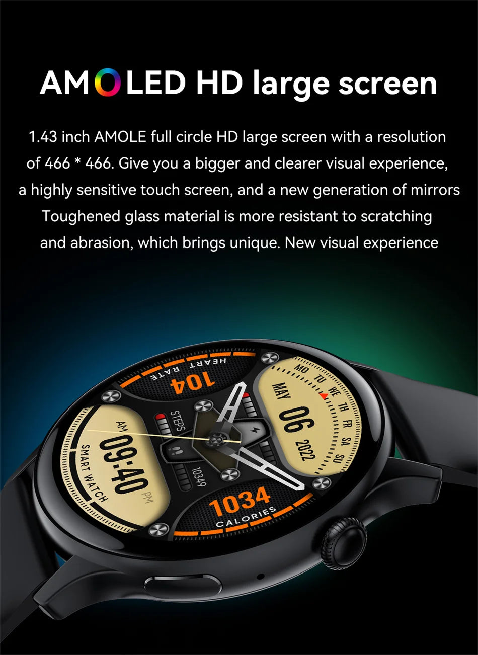 2024 AMOLED Ladies Smartwatch