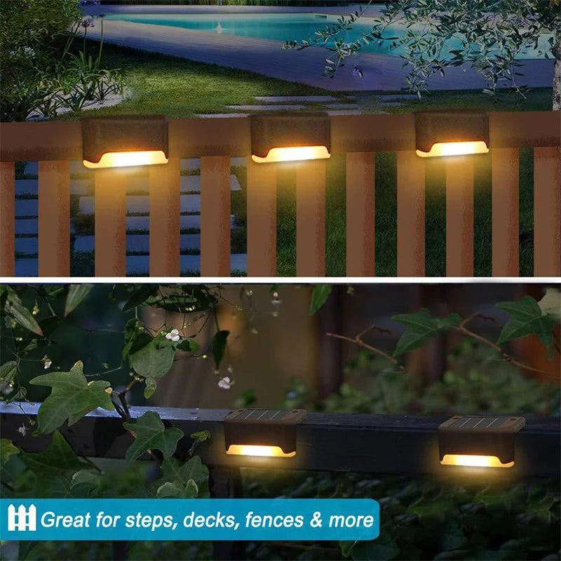Solar LED Deck Step Lights