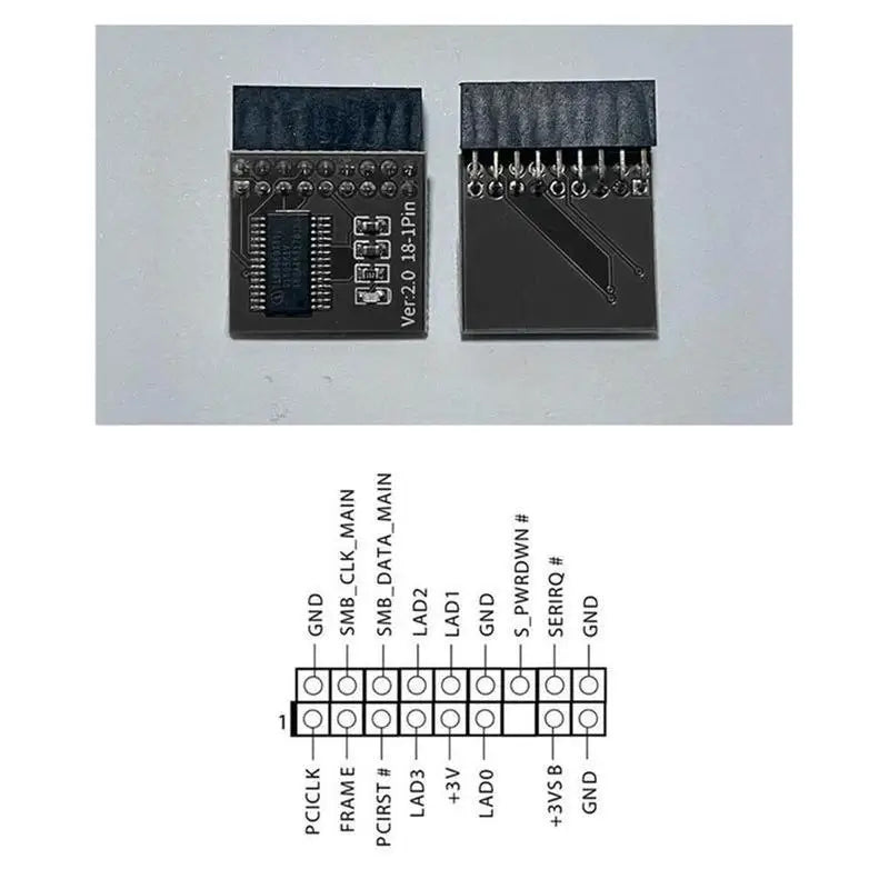 TPM 2.0 Security Module 14Pin