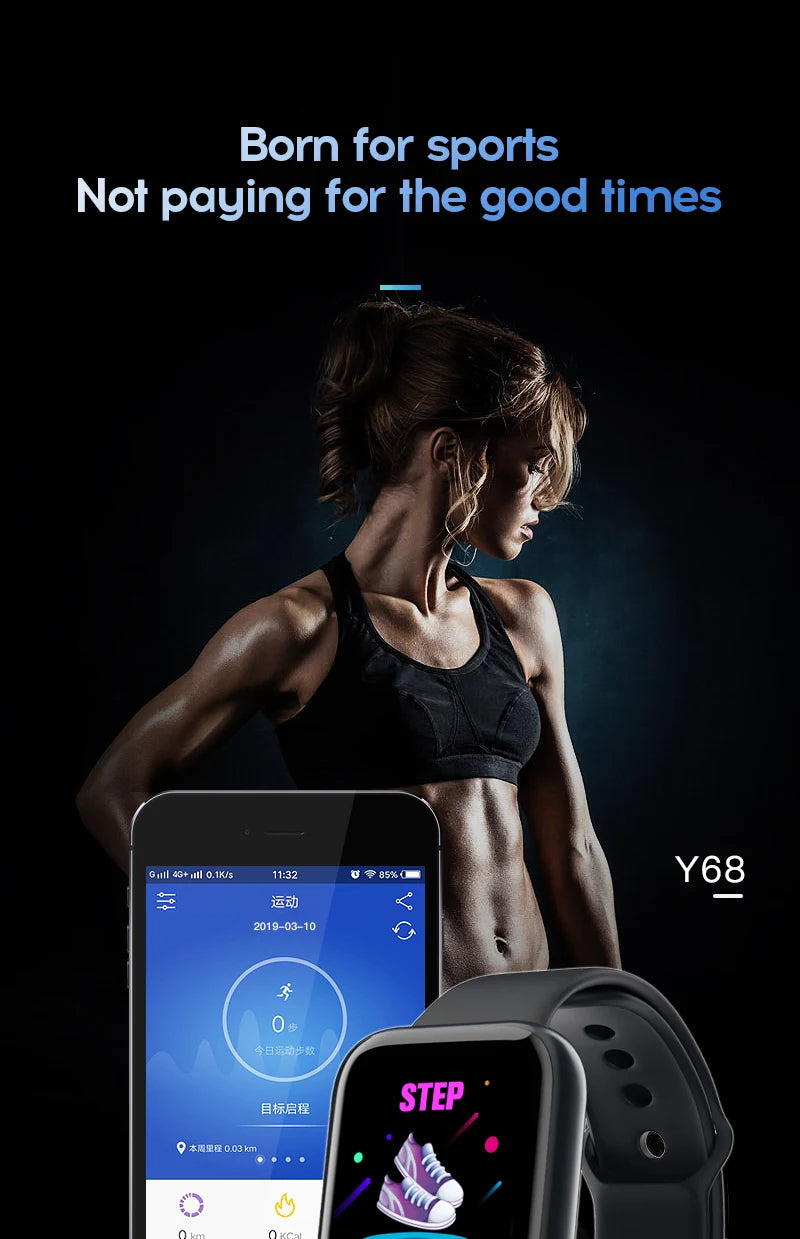 Fitness Smartwatch with Music