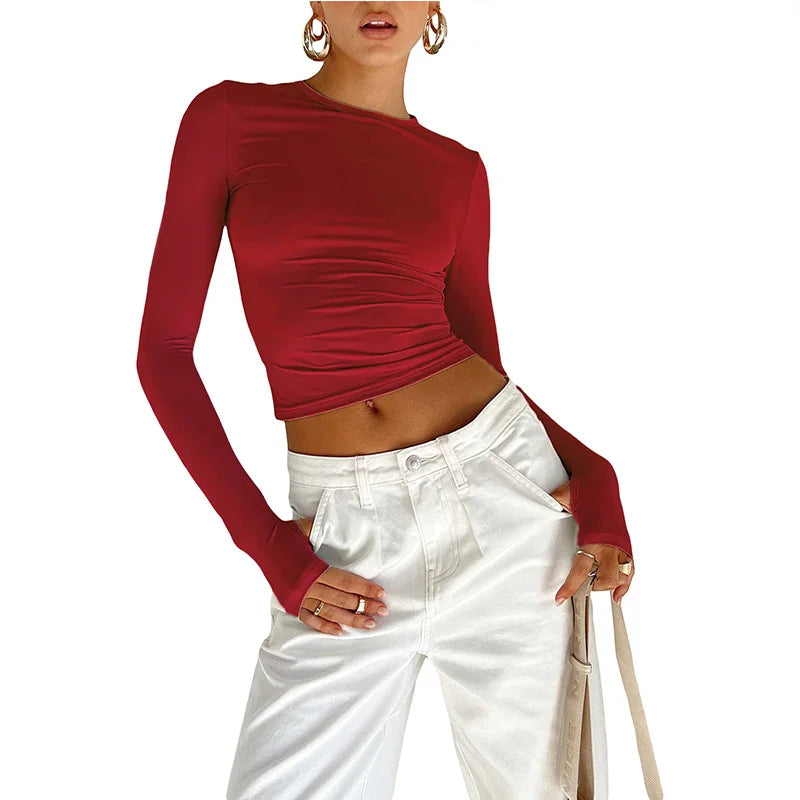 Women’s Slim Crop Top