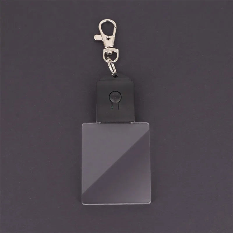 RGB Acrylic LED Keychain