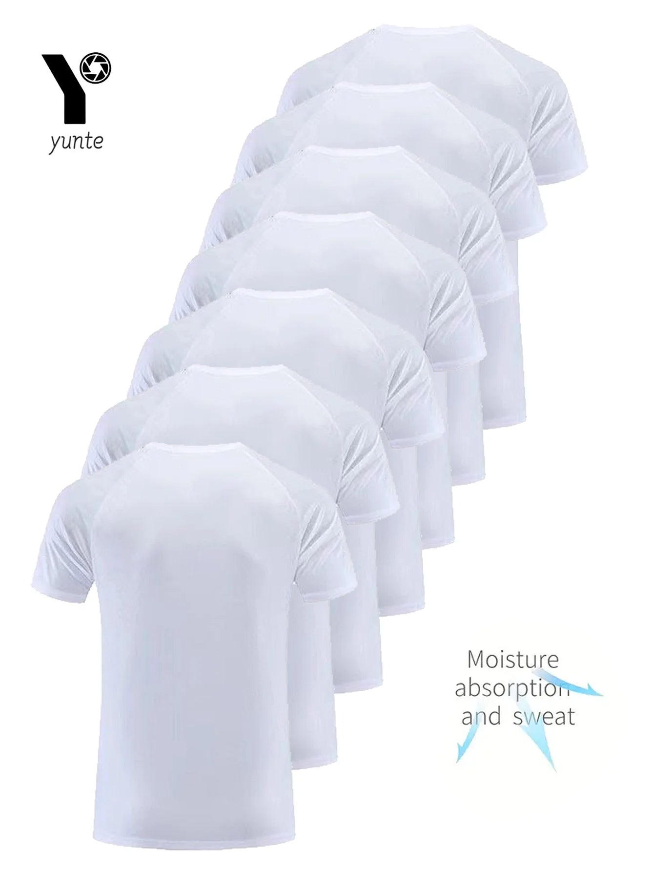 Men's Quick Dry T-Shirt 7-Pack
