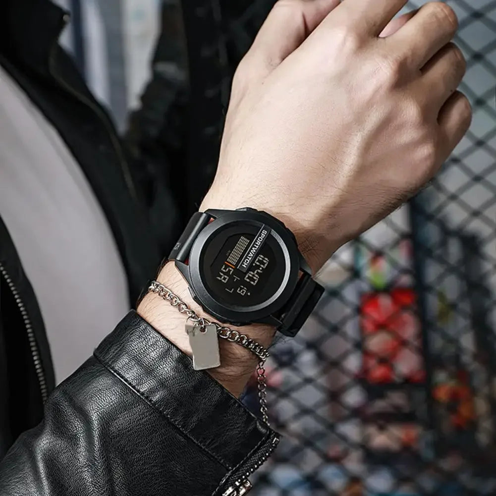Men’s Multifunction LED Sports Watch