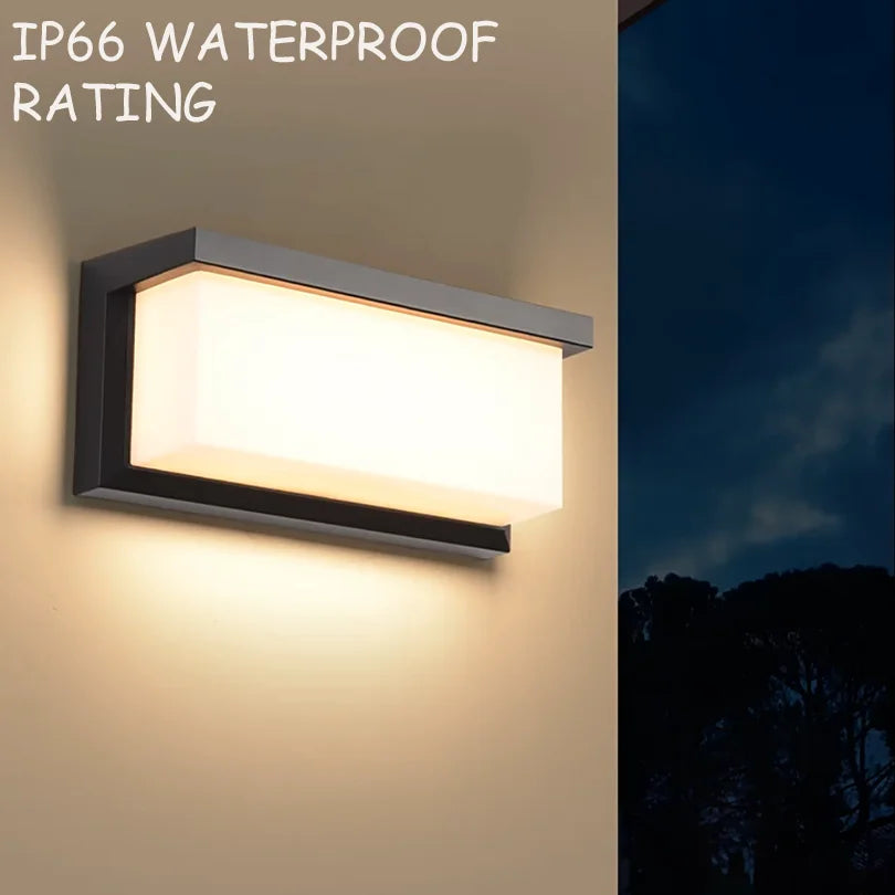 Outdoor LED Motion Wall Light