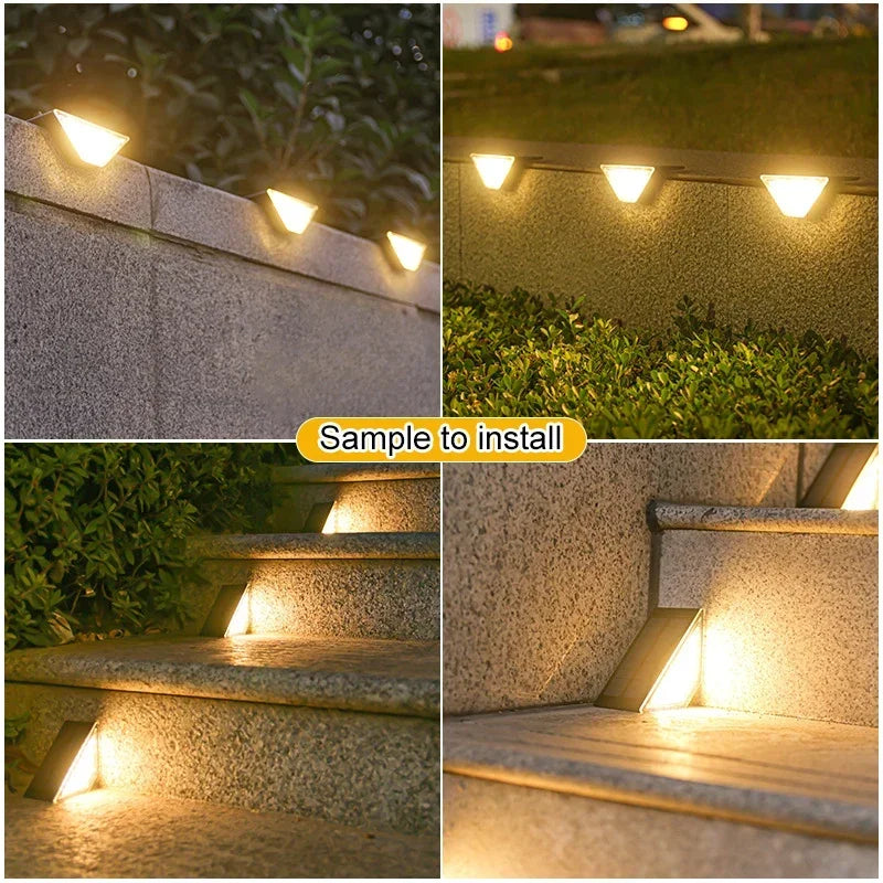 LED Solar Step Lights