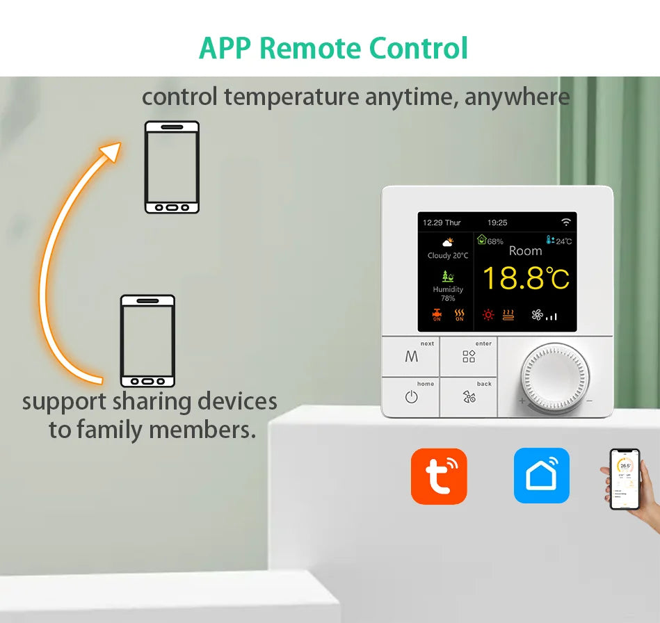 Smart Floor Heating Thermostat