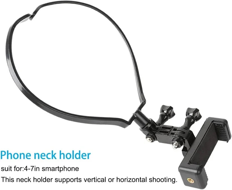 Hands-Free Smartphone Neck Mount
