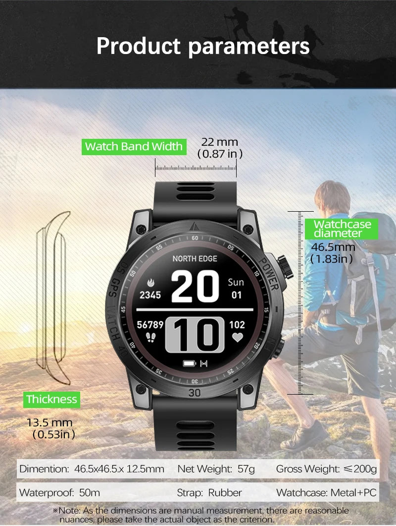 New GPS Sport Smartwatch for Men