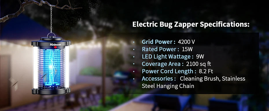 Minimoon Outdoor Bug Zapper