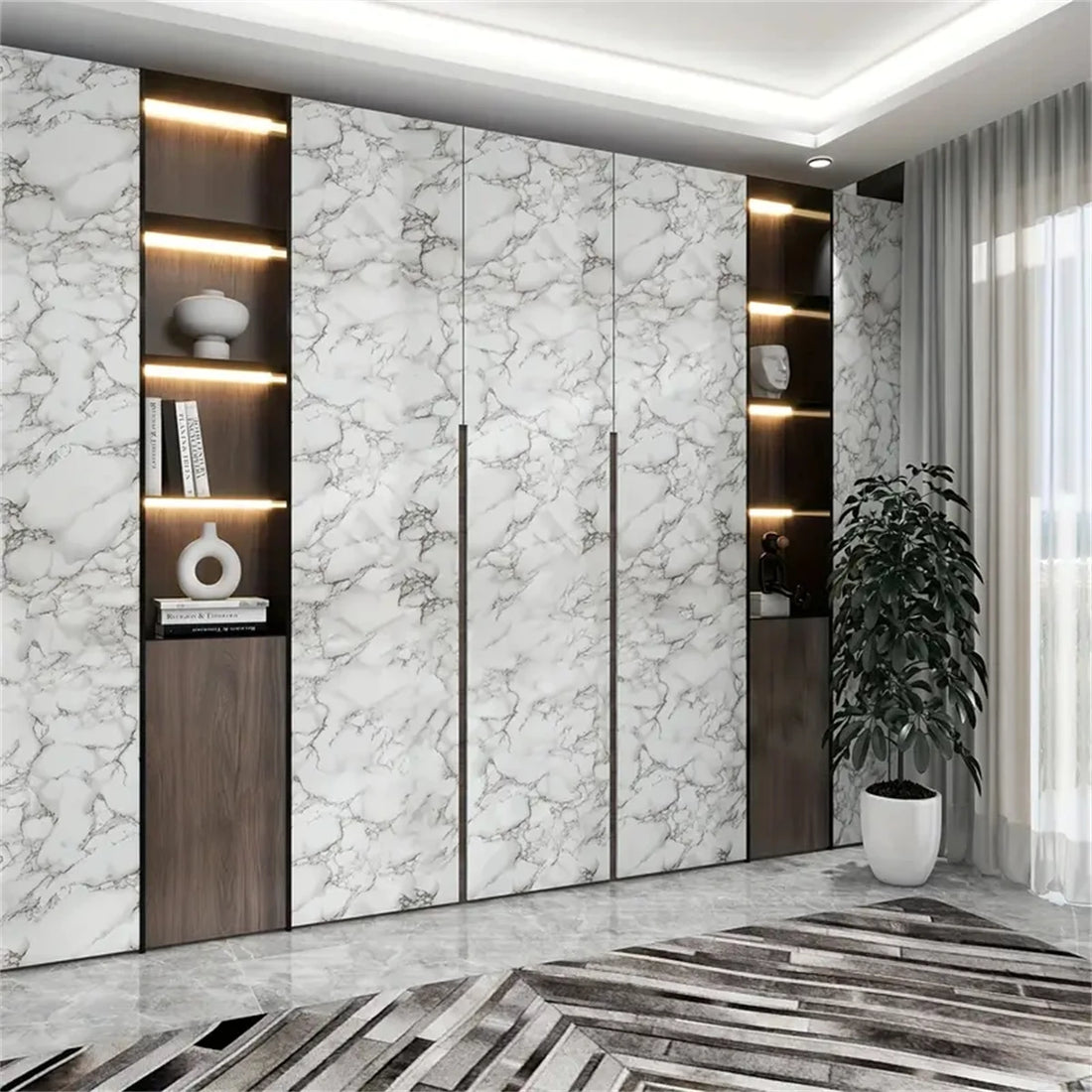 Self-Adhesive PVC Wallpaper