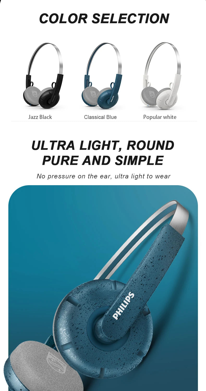 Philips TAH2000 Bluetooth Headphones