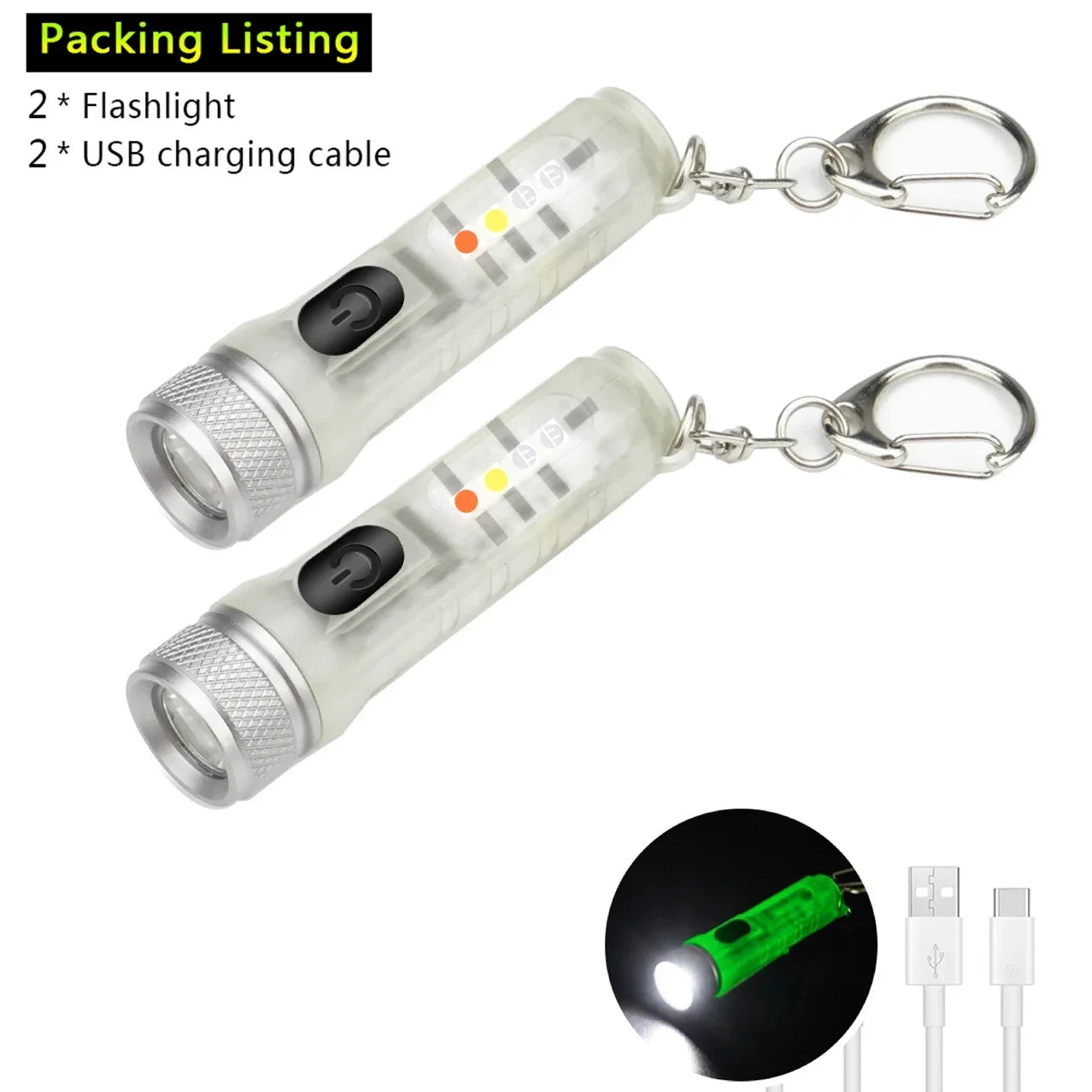 Mini Keychain Flashlight