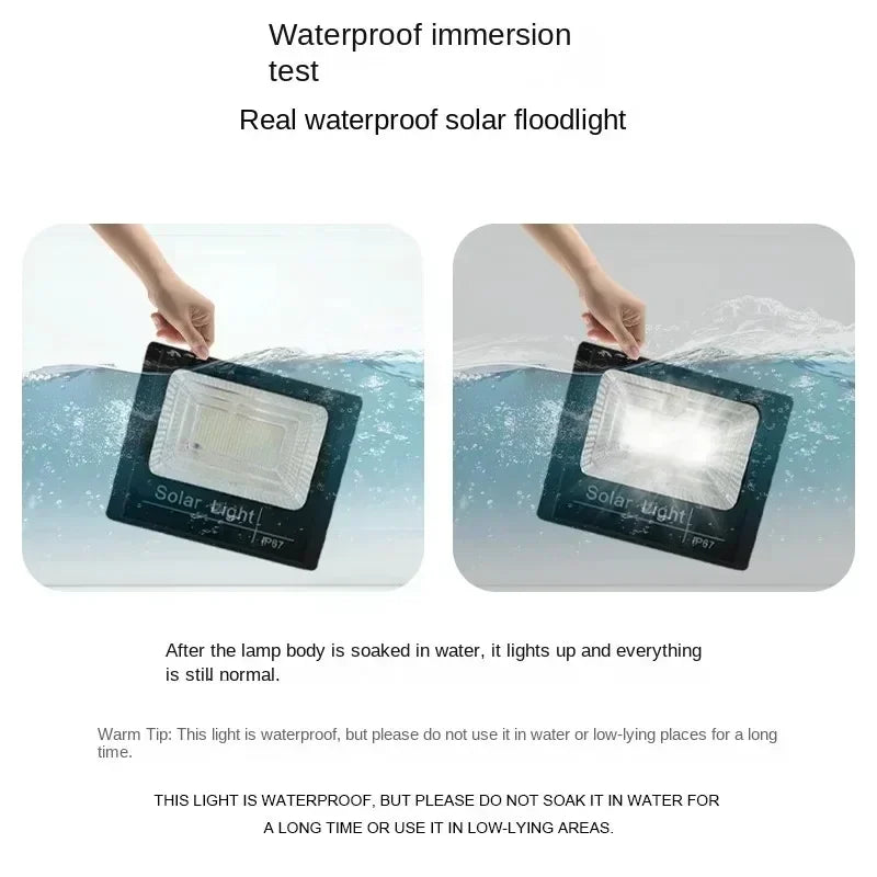 Outdoor Solar LED Flood Light – 50W–500W