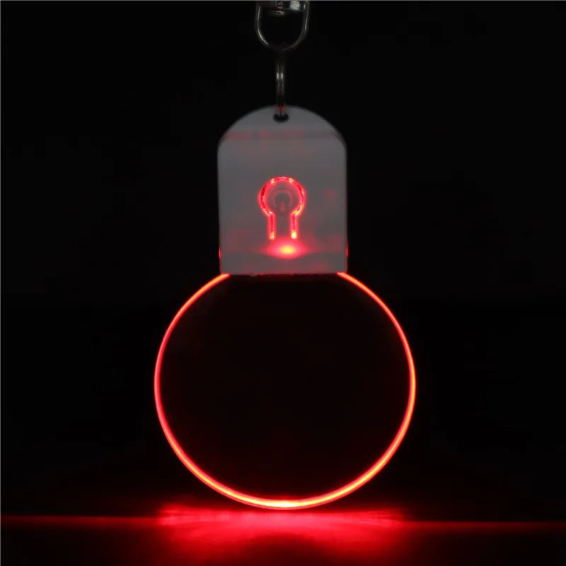 RGB Acrylic LED Keychain