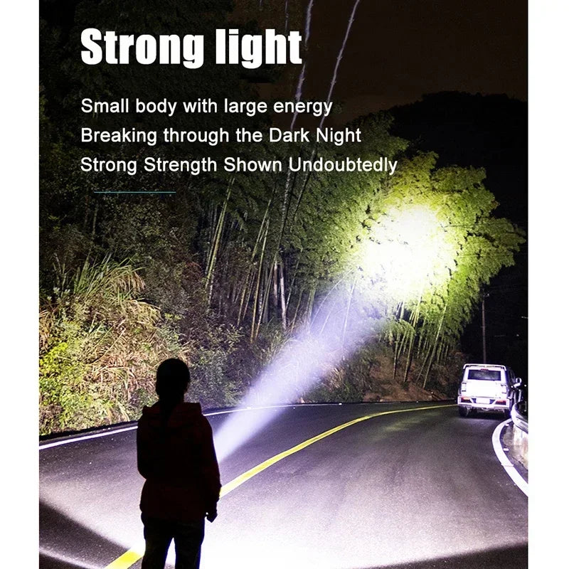 High-Quality LED Rechargeable Flashlight