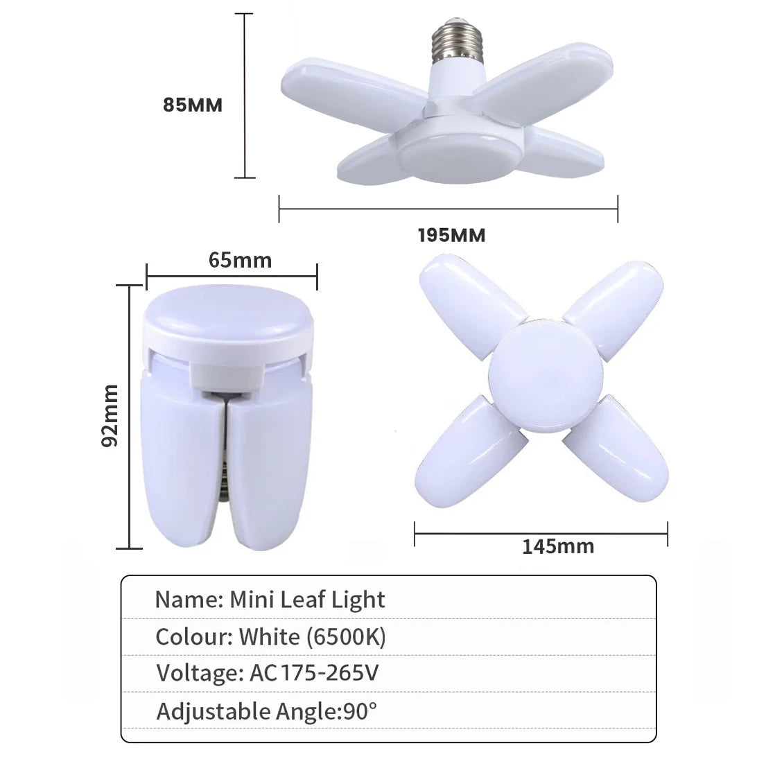 Foldable LED Bulb 28W E27