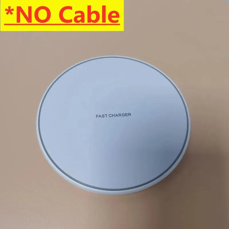 Wireless Charger for iPhone & Samsung