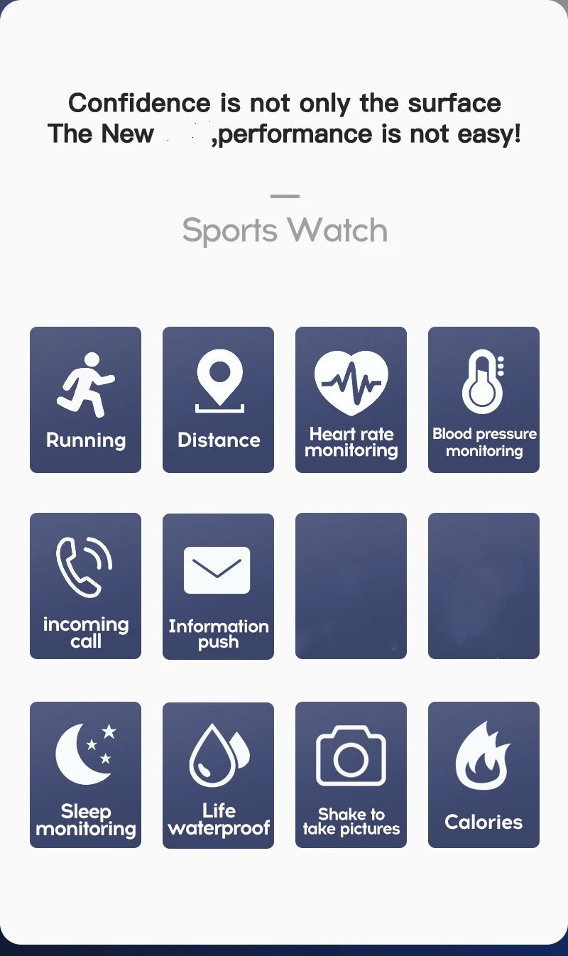 Fitness Smartwatch with Music