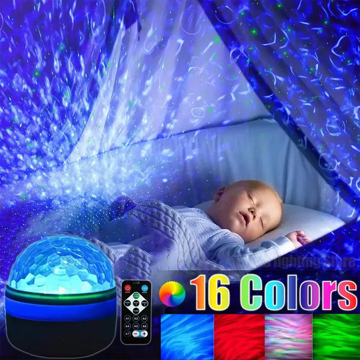 Starry Night Projection Lamp