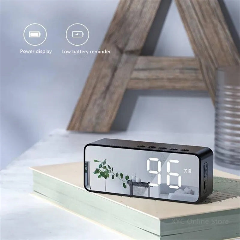 Portable Bluetooth Speaker Mini Alarm
