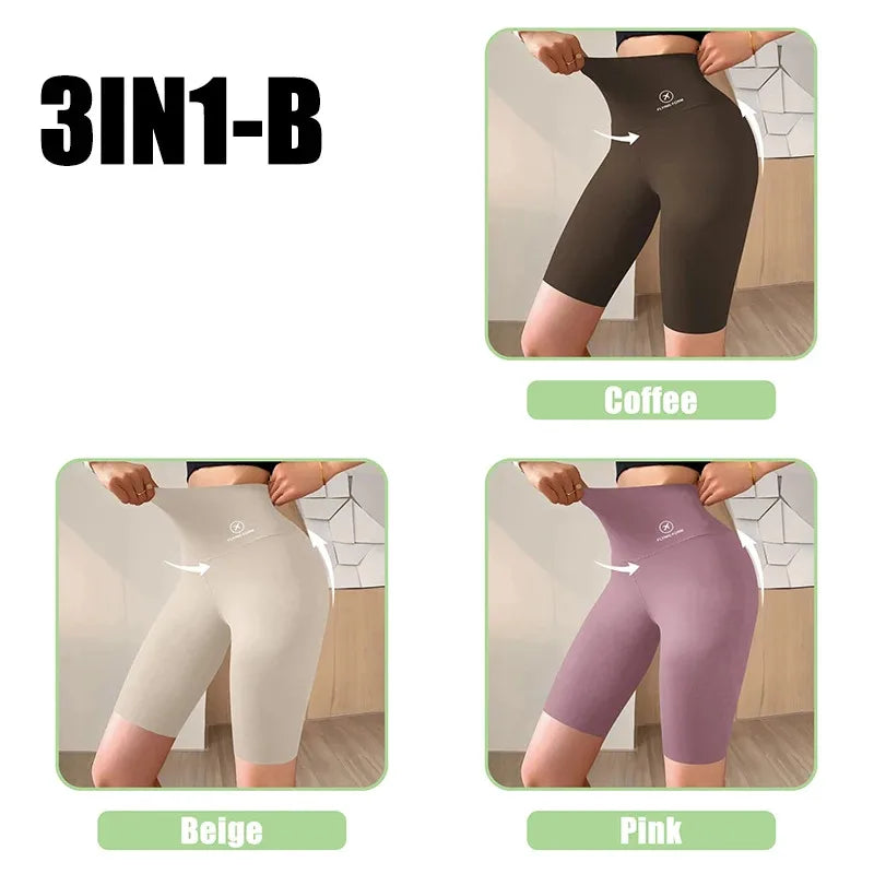Women  Cycling Jogging Fitness High Waist Push Up