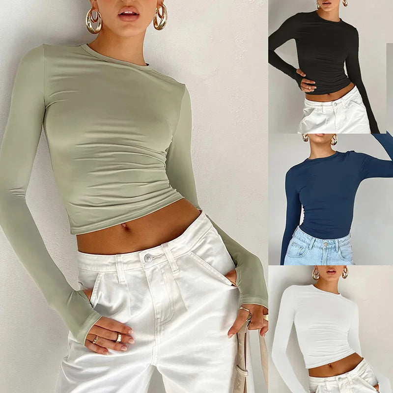 Women’s Slim Crop Top