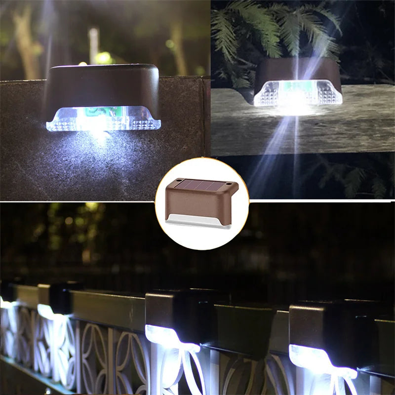Solar LED Deck Step Lights