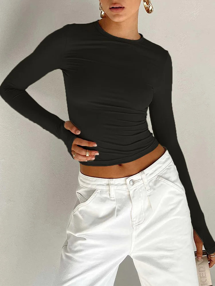 Women’s Slim Crop Top