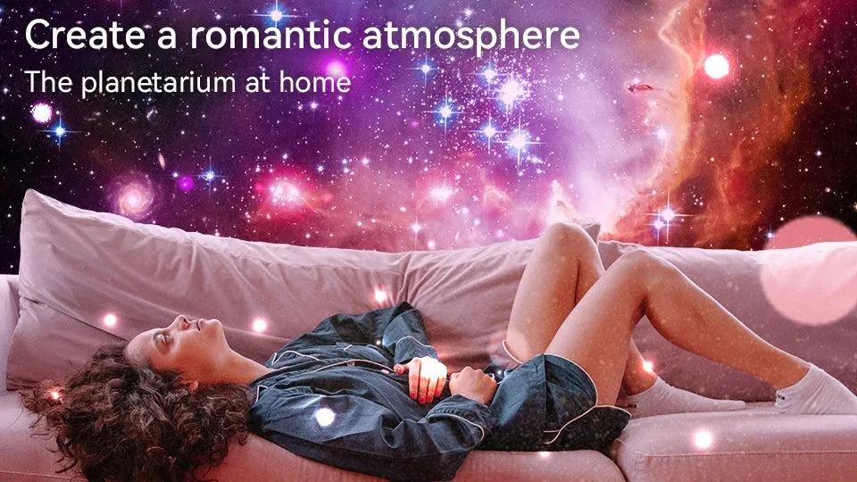 Galaxy Star Projector Lamp