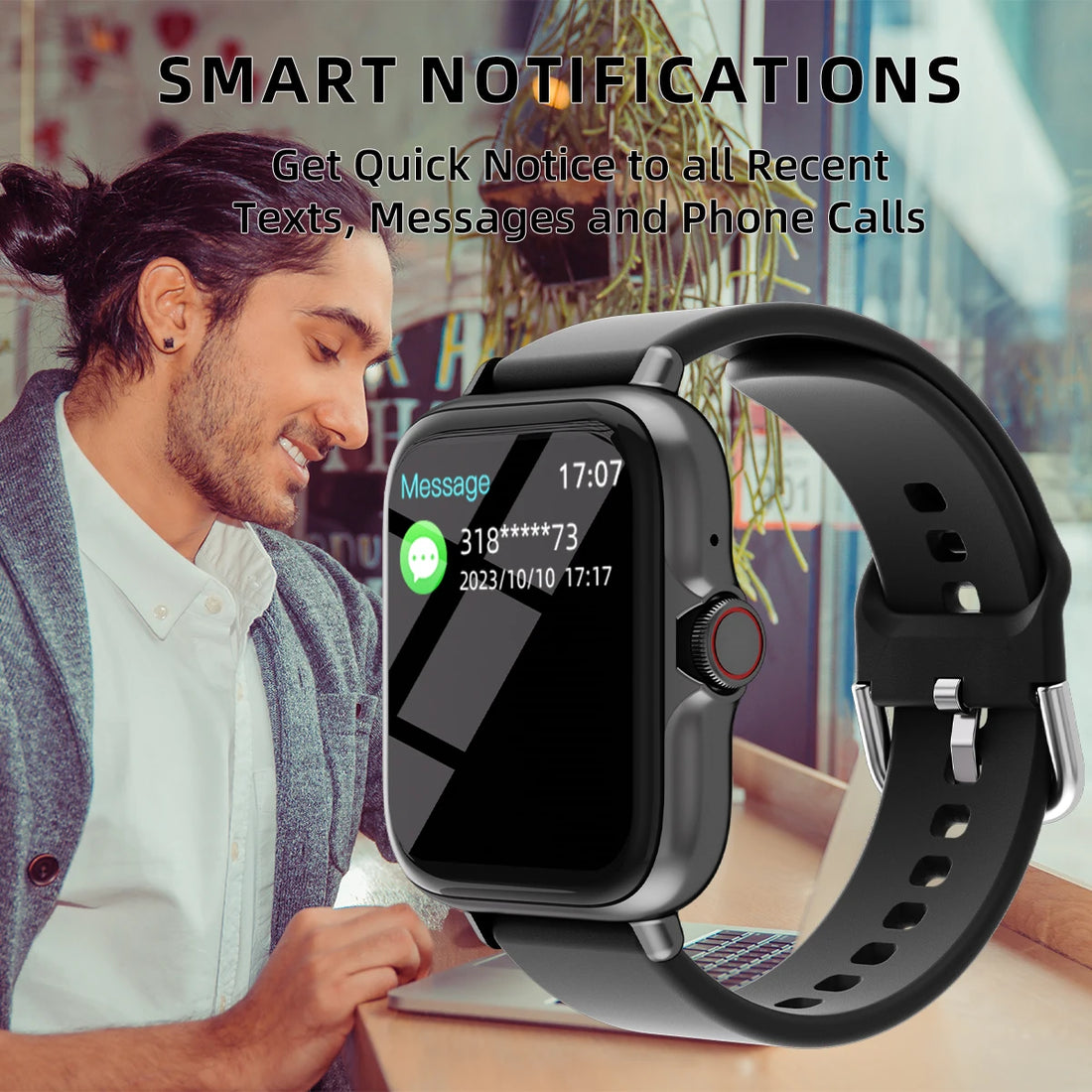 Waterproof Smartwatch 1.83"