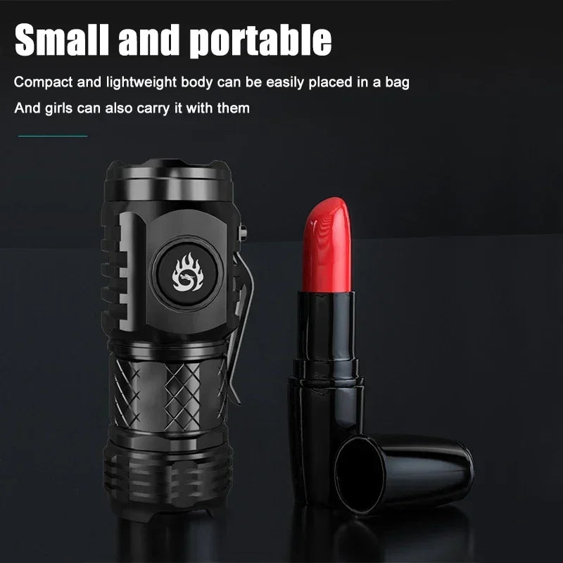 High-Quality LED Rechargeable Flashlight