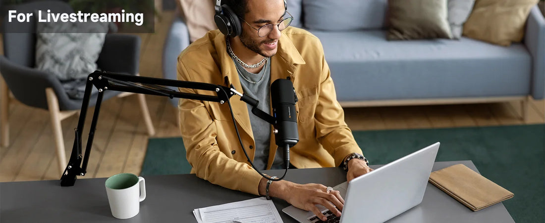 Professional USB XLR Dynamic Microphone