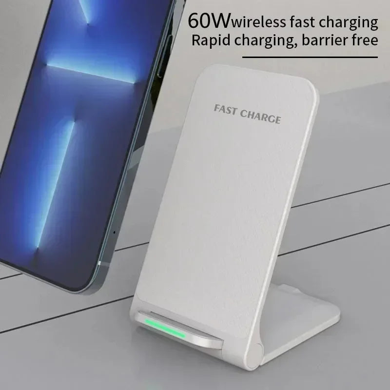 65W Wireless Charging Station for Phone & Earphones