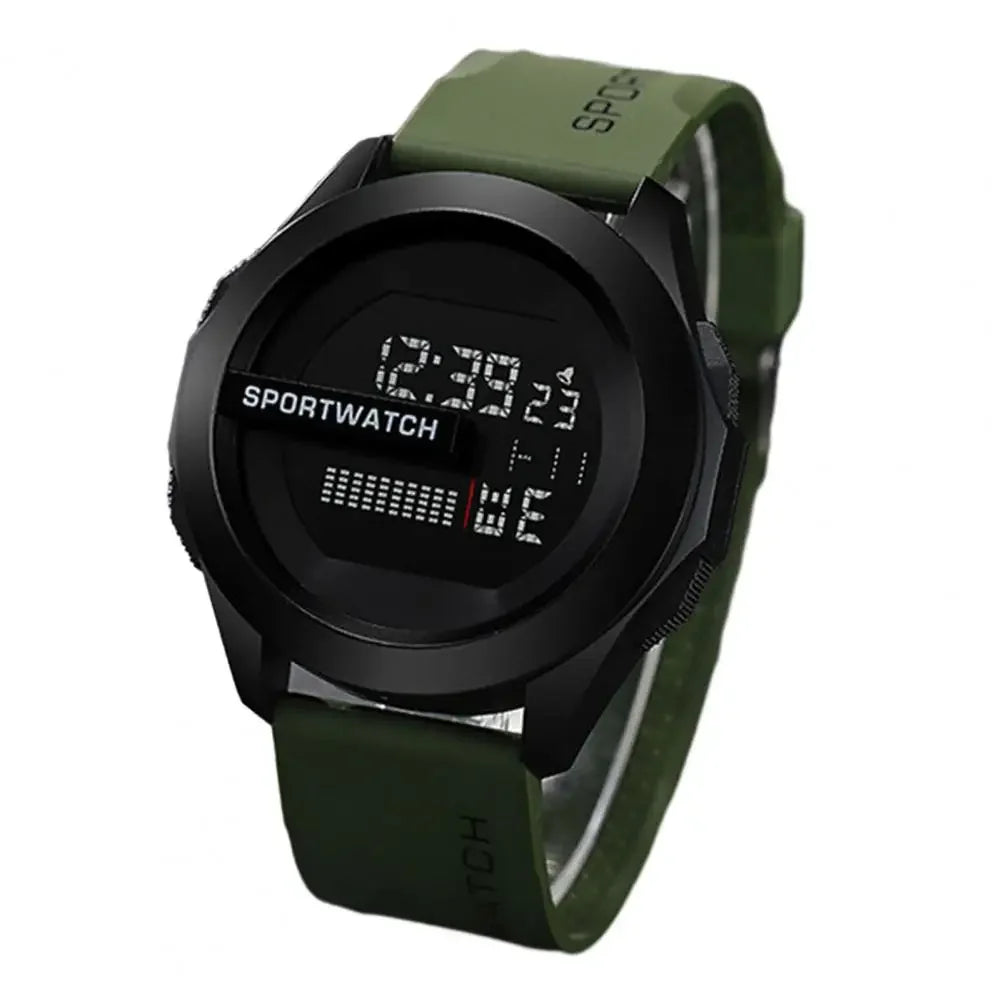 Men’s Multifunction LED Sports Watch