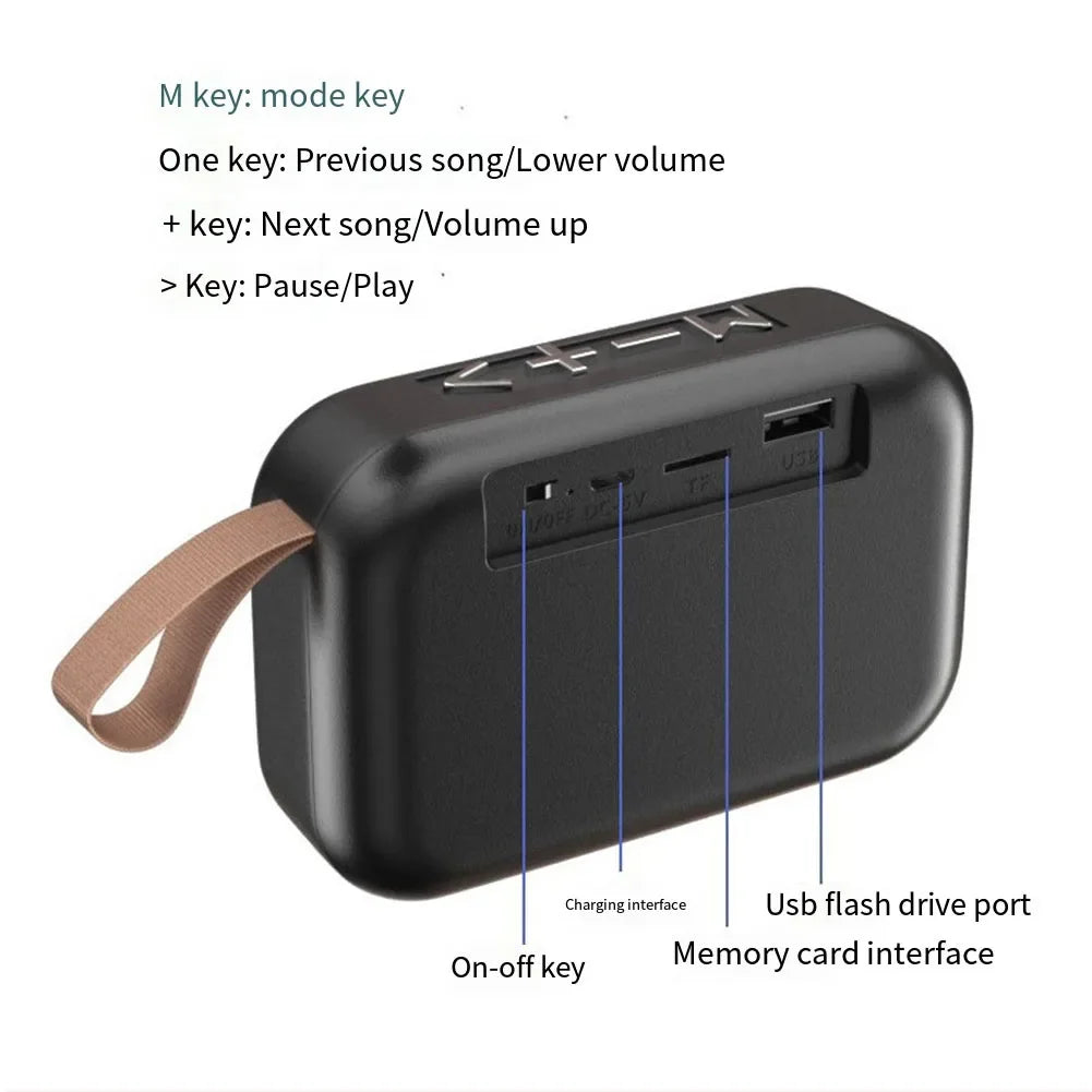 Portable Bluetooth 5.0 Outdoor Speaker