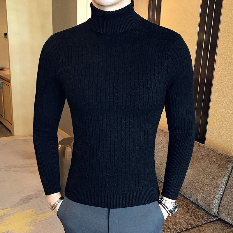 Men’s High-Neck Sweater