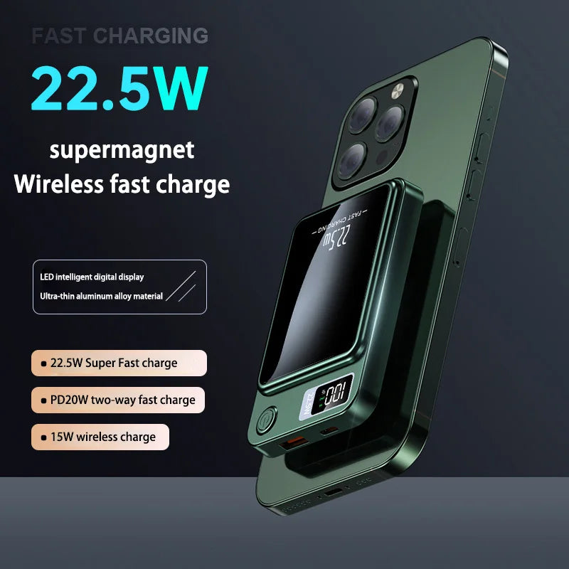 30,000mAh Magnetic Fast Charging Power Bank