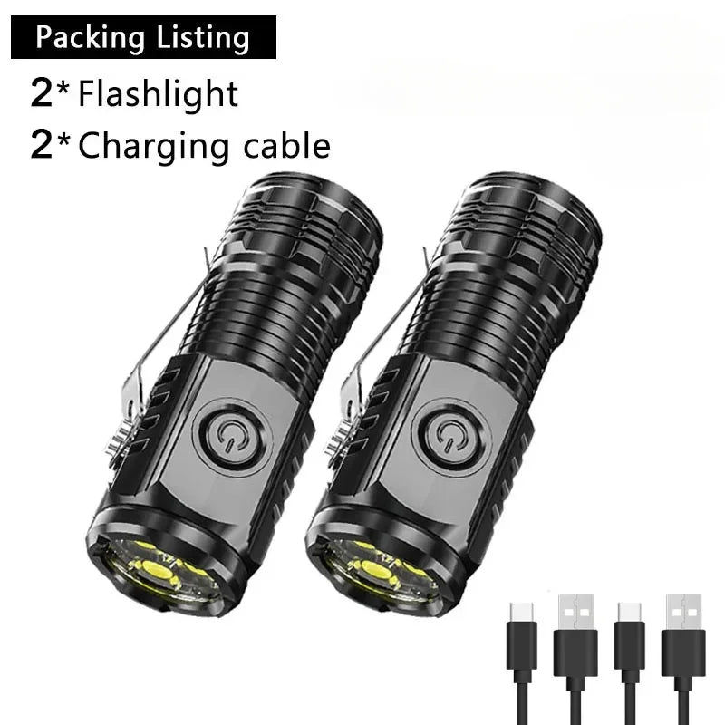 High-Quality LED Rechargeable Flashlight