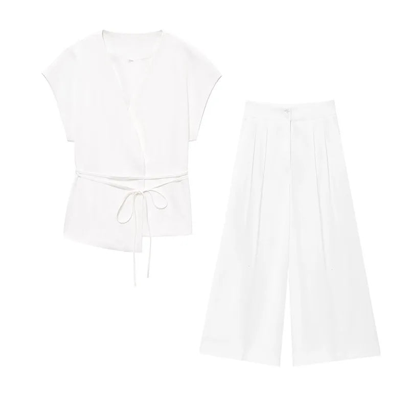 Women's Two Piece Trouser Suit