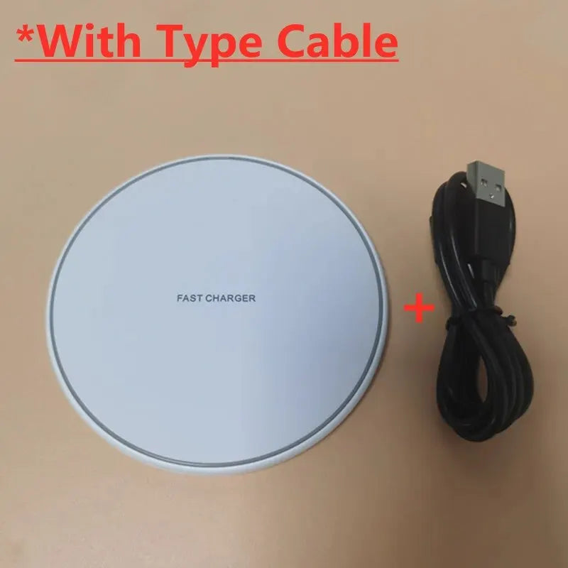 Wireless Charger for iPhone & Samsung