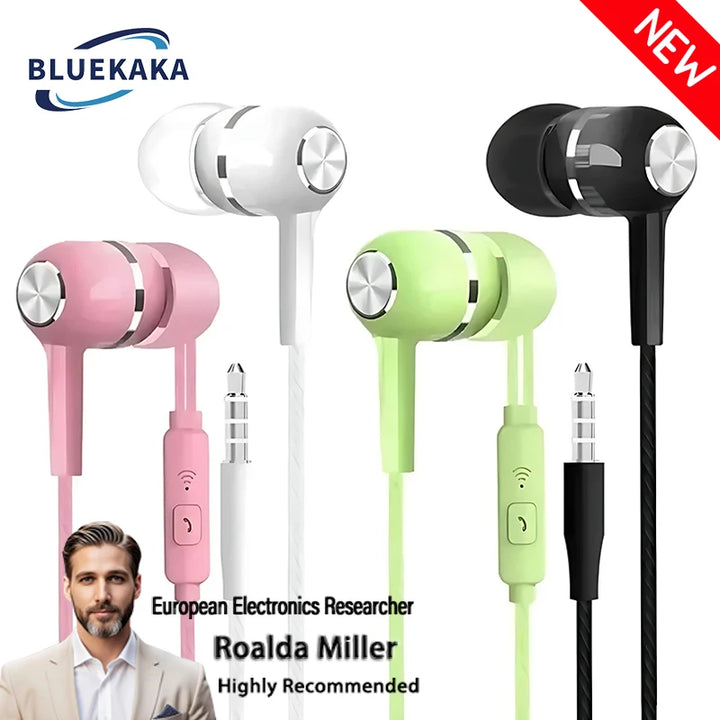 Wired Earphones HiFi Gaming Headset